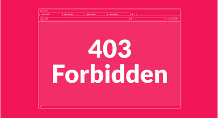خطای 403 چیست و چگونه Error 403 forbidden را حل کنیم؟